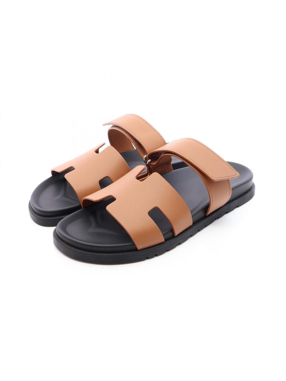 Hermes Cypres Flat Sandals Shoes #344558H12B